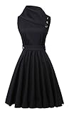Elf Queen Women's Elegant Vintage 1950's Cocktail Party Wedding Evening Dress