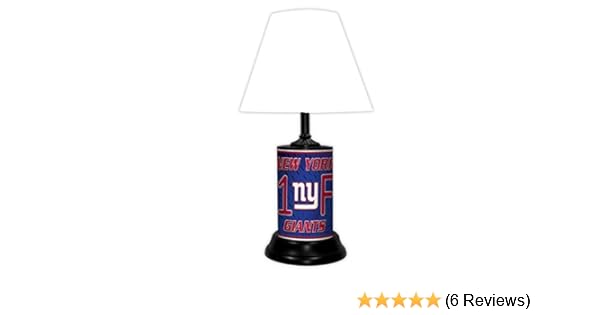 Amazon Com New York Giants Table Lamp Home Kitchen