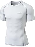 Tesla Men's Thermal Wintergear Compression Baselayer Short Sleeve Top YUB36 / R36