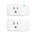 VOCOlinc Smart Plug Wi-Fi Mini Outlet Socket Works with HomeKit (iOS12 or +) Alexa & Google Assistant Timer No Hub Required 15A 1800W 2.4GHz Smartbar (2 Pack) primary