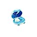 ROSENICE Contact Lenses Cleaner Contact Lens Case Daily Care Portable With Mirror And Tweezer