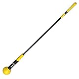 Greatlizard Golf Training Aid Swing Trainer for Strength Flexibility and Tempo Training(40 Inch or 48 Inch)