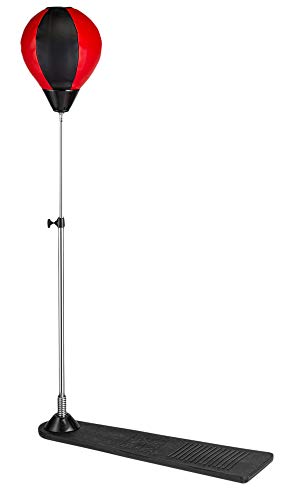Punching Ball with Stand and Gloves - Height Adjustable - Great Exercise & Fun Activity for Kids by TechTools (Certified Refurbished)