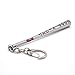 OCARLY Harley Quinn Baseball Bat Keychain Good Night Key Chain Stainless Steel Key Ring Tag for Your Autos, Home or Boat