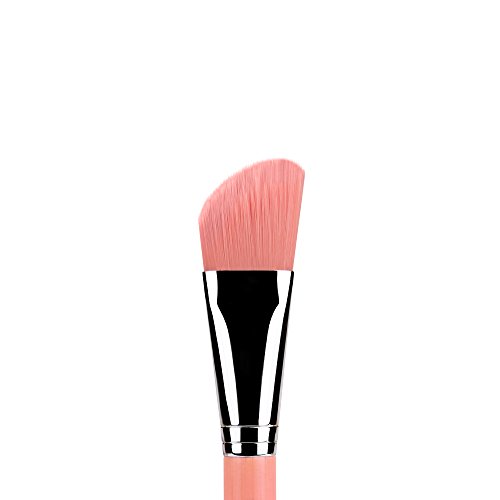 Bdellium Tools Professional Eco-Friendly Makeup Brush Pink Bambu Series - Slanted Foundation 948-1