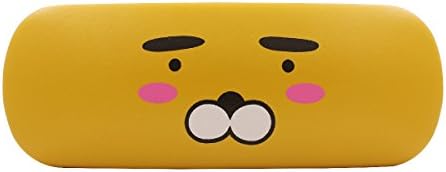 NiceShop16 Cartoon Animal Face Print Glasses Case Hard Storage Protection Box Gray