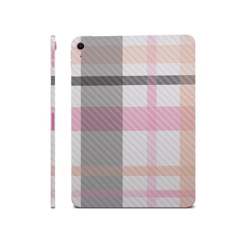 Carbon Fiber iPad Skin Compatible with Apple iPad A16 11 Gen (2025) - Plaid - P…