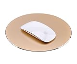 Sky Hiker Aluminium Alloy Mouse Pad Both Sizes Use, PU Leather Base & High Accuracy Optimized Tracking For Fast And Accurate Control