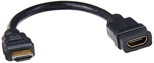 StarTech.com 6in High Speed HDMI Port Saver Cable M/F - Ultra HD 4k x 2k HDMI Cable - HDMI Port Saver 6-inch