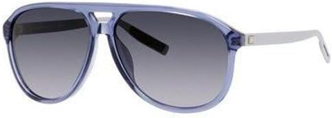 Christian Dior Black Tie 176/S Sunglasses Transparent Blue / Gray Gradient