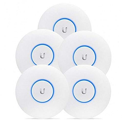 UBIQUITI-Networks-UAP-AC-LITE-Pack-de-5-Puntos-de-acceso-para-interior-24-GHz-a-300-Mbps-5-GHz-a-867-Mbps-160-x-3145-mm-Blanco-FBAUAP-AC-LITE-5