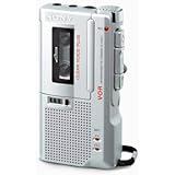 Newly Reconditioned Sony M-650V Handheld Microcassette Voice Recorder Includes 3 Tapes & Batteries