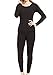 Yulee Women's Fleece Lined Soft Thermal Underwear Long Johns Set Top & Bottom
