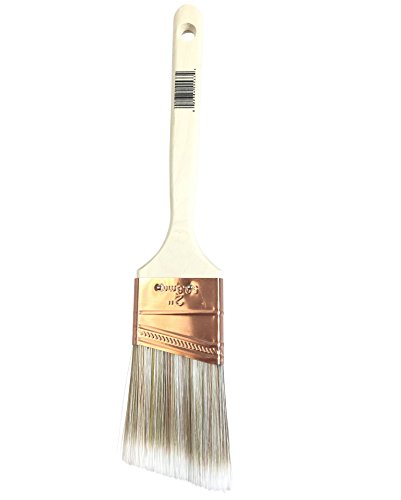 Shur-Line 55531N Premium Paint Brush, Poly/Nylon Blend Bristles, Angle w/Fine Tapered Tips, Solid Wood Sash Handle, 1.5 Inch W