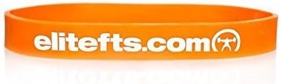 EliteFTS Pro Short Light Resistance Band - Orange - SOLD AS PAIR by EliteFTS