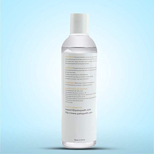 Personal Water Based Lubricant 8.2oz, PALOQUETH Premium FDA Certified Long-Lasting Value Based Lube for Women Silicone Toys 100% Safe Paraben-Free Hypoallergenic - Thumbnail 6