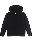 Spring&Gege Youth Solid Classic Hoodies Soft Hooded Sweatshirts for Children (3-12 Years)