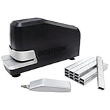 Bostitch Impulse 25 Sheet Electric Stapler Value Pack - Heavy Duty, No-Jam With Trusted Warranty Guaranteed By Bostitch, Black (02638)