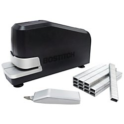 Bostitch Impulse 25 Sheet Electric Stapler Value Pack - Heavy Duty, No-Jam With Trusted Warranty Guaranteed By Bostitch, Black (02638)