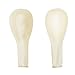 KUMEED 100 pcs White Balloons 10 inch Latex Balloons 180g/bag Pearl White