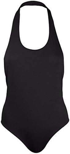 Womens Plus Size Long Sleeves Off Shoulder Plain Viscose Jersey Bodysuit
