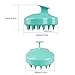 BEAUTLOHAS. Hair Scalp Massager, Shampoo Brush, Scalp Scrubber and Dandruff Brush for Scalp Care Hair Cleaning Shower, Neck and Body Massager, Soft Silicone Comb for Men, Women, Kids & Pets (Green)