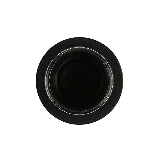 ZHSMS Universal Cigarette Lighter Cover Cap waterproof Dustproof Cover for Auto Car Cigarette Lighter Socket Plug Cover Dust Cap Car Accessory 2Pacl (Black) - Thumbnail 3