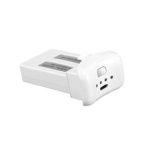 Battery For Drone,Kasien 3.7V 1000mAh Drone Li-Po Battery Quadcopter Battery Parts Aircraft For SJ S20W (White)