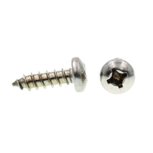 Prime-Line 9020802 Sheet Metal Screw, Pan Head Phillips, #12 X 3/4 in, Grade 18-8 Stainless Steel, Pack of 25
