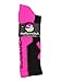 MadSportsStuff Pink Ribbon Breast Cancer Awareness Support Athletic Crew Socks