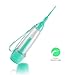 Carejoy Wa-ter Fl-oss-er Cordless Jet for Improving Gum Health. Reducing Plaque, Gingivitis and Gum Disease. Air Pressure, Does Not Need Electric Power (Green)