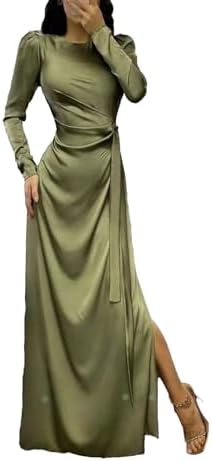 ruffles slit satin ruched shirt dress Amazon.com: Sexyshine Women's Satin Button Down Shirt Dress Ruched Split Maxi Dresses Long Sleeve Wrap V Neck Tie Waist Party Clubwear(22613GO1,S) : Clothing, Shoes & Jewelry