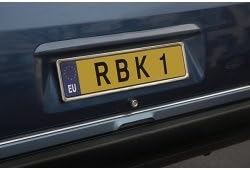 Richbrook Stainless Steel Number Plate Surround - (Single)