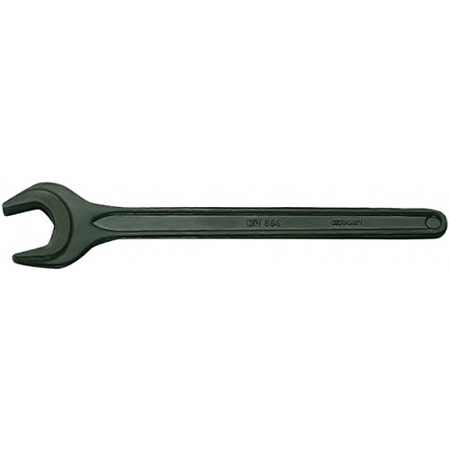 Bahco 894M-14 Single Open End Wrench, Grey, 14 mm
