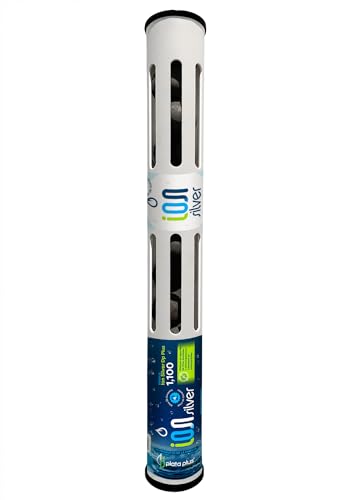 Plata Plus desinfectante de agua con esferas de ceramica tratadas con plata coloidal para tinacos y cisternas de hasta 1,100 L, sistema sin mantenimiento.