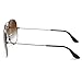 Ray-Ban, RB3025, Large Metal Aviator Sunglasses 58 mm, G-15 Lenses, 100% UV Protection, Non-Polarized Sunglasses