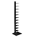 Southern Enterprises Spine Tower Shelf in Jet Black