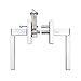 AVALON 0570 - Contemporary / Modern Door Handles / Levers (Privacy / Passage) - Polished Chrome Finish