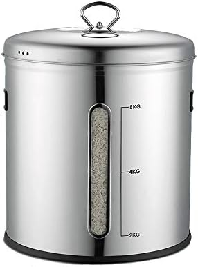 Qd Sgmp 米びつ ライスストッカー ステンレス 大容量 防虫 防湿 密閉式 袋のまま こめびつ 米入れ お米収納 お米保存容器 お米ケース 米櫃 キッチン収納 軽量 清潔便利 12kg Rwenzorisustainable Org