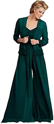 Womens Teal 3 Pieces Elegant Mother of 