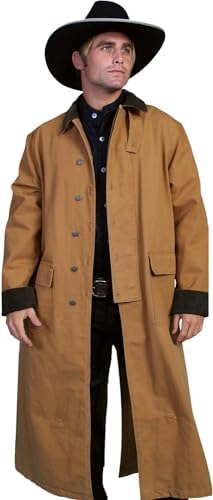 YSERB Western Jackets for Men Vintage Cowboy Warm Jacket Fleece