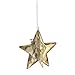 Swarovski Crystal Golden Shadow Christmas Ornament Star