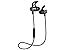Bluetooth Headphones Wireless Sport Earphones in-Ear Headsets Neckband Magnetic Attraction Lightweight and Noise Cancelling for iPhone Samsung HUAWEI Black