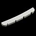 Bone Bass Nut,2 Pcs 4 String Nuts for Bass Guitar Replacement (white)