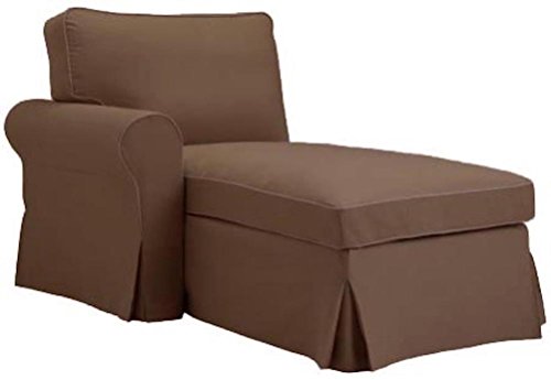 The Coffee Ektorp Chaise With Arm Cover Replacement Is Custom