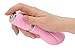 Pure Love Silicone G-Spot Vibrator Pink, Rechargeable and Multi Speed with Swarovski Crystal Button, Pretty Quilted Vibrator