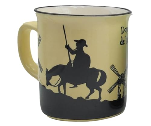 Planta Color Quixote Mug and Key Ring Spain 3 in 1 (Keyring, Opener and Nail Clippers)