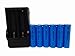 LCR 14500 battery，6Pcs 2000mah 14500 3.7V AA Rechargeable Li-ion Battery with Charger