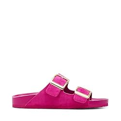 Madden Girl Women's Bodiee Slide Sandal, Fuschia