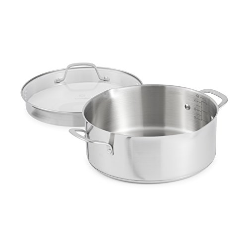 Calphalon Classic Stainless Steel Cookware, Dutch Oven, 5quart